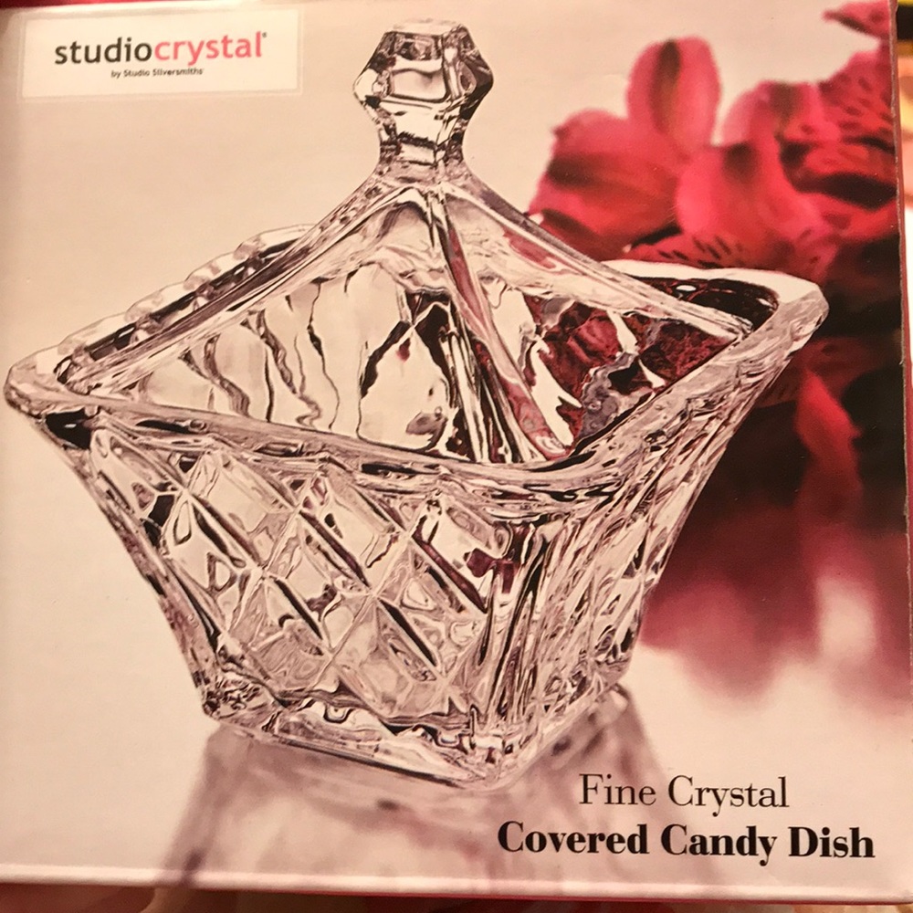 Studio Crystal Covered Candy Dish